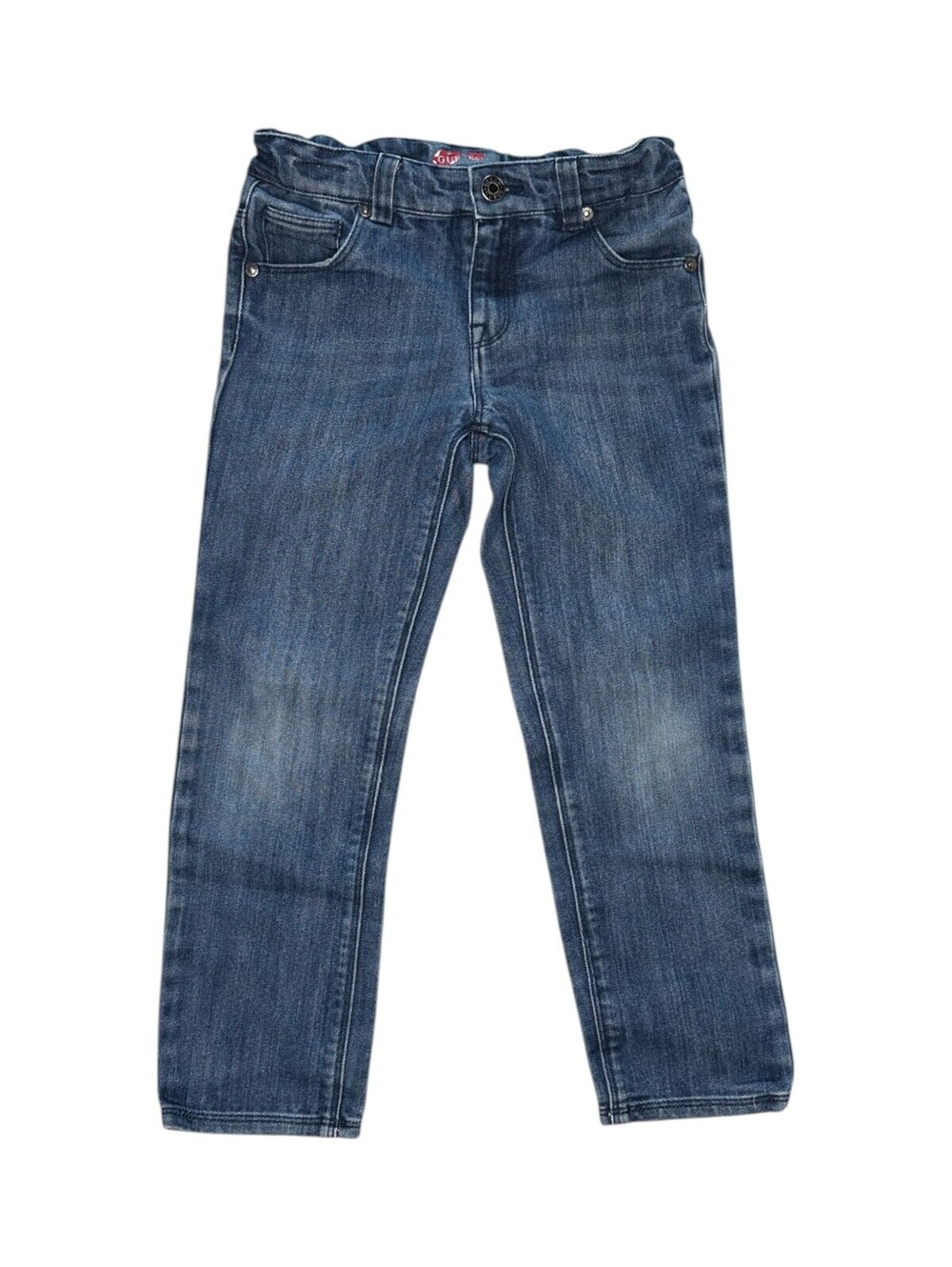 GUESS Boys' Blue Denim Jeans Size 6 - Casual Unisex Style